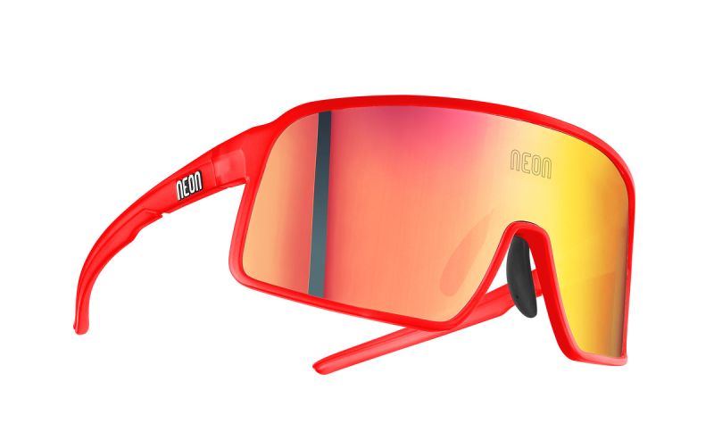 Occhiale Neon Stratus Red Fluo Mirror Red Cat3